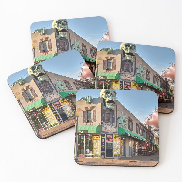 Item preview, Haunted Beach Scene | Vintage Halloween designed and sold by GammaRay.