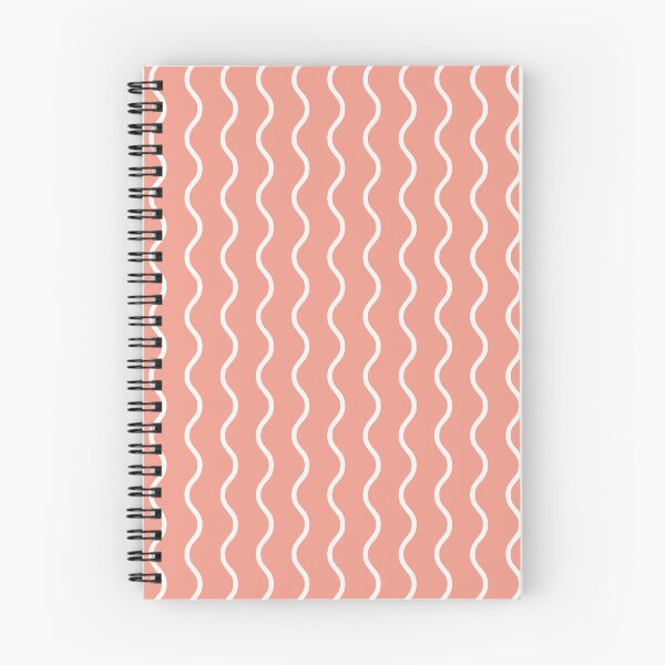 Item preview, Coral And White Waves Pattern designed and sold by pattern-archive.