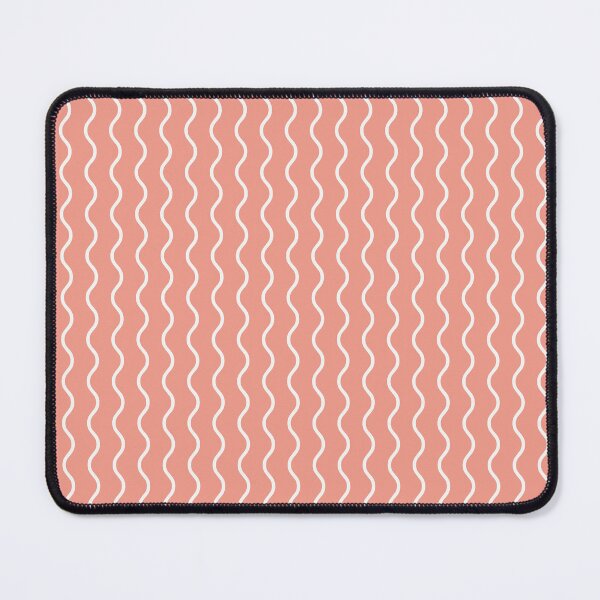 Item preview, Coral And White Waves Pattern designed and sold by pattern-archive.