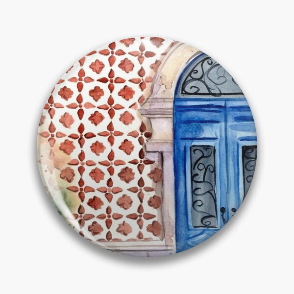 Item preview,  Blue Azulejo Door designed and sold by posteriocrew.