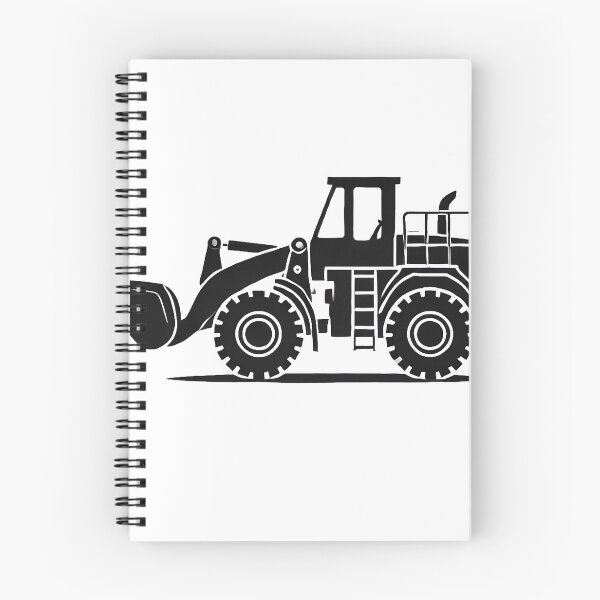 Item preview, Classic Wheel Loader Silhouette designed and sold by quigeebo designs.