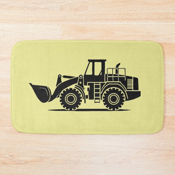 Item preview, Classic Wheel Loader Silhouette designed and sold by quigeebo designs.
