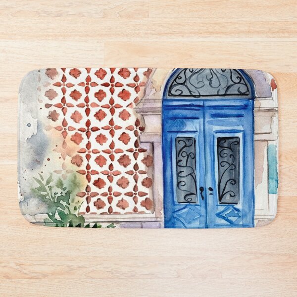 Item preview,  Blue Azulejo Door designed and sold by POSTERIOCREW.