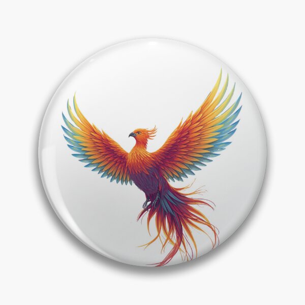 Item preview, Colorful Phoenix Bird designed and sold by NourHuda.