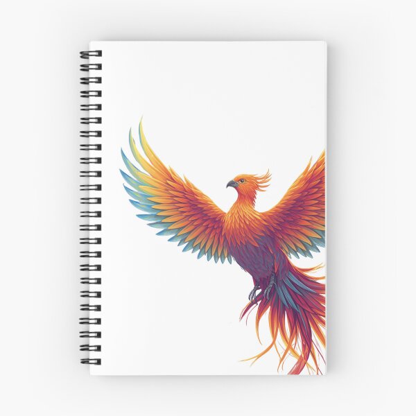 Item preview, Colorful Phoenix Bird designed and sold by NourHuda.