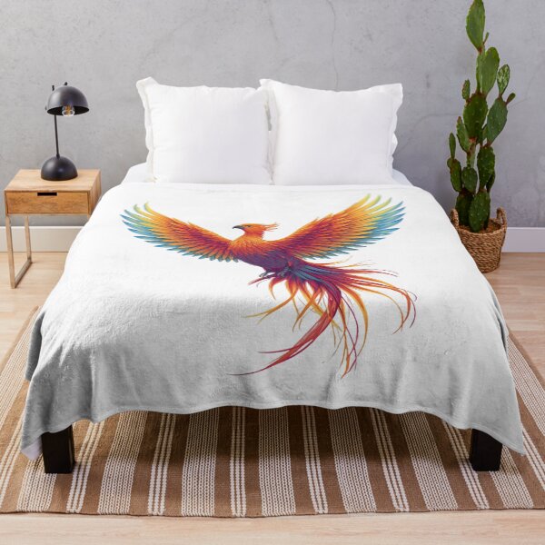 Item preview, Colorful Phoenix Bird designed and sold by NourHuda.
