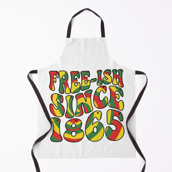 Item preview, Free-ish Since 1865 Groovy Juneteenth Typography designed and sold by TeNovaStudio.