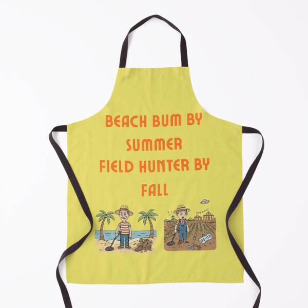 Item preview, Beach Bum By Summer, Field Hunter By Fall Funny Tee For Metal Detectorists designed and sold by WearFine.