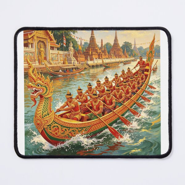 Item preview, Majestic Thai Royal Barge Procession designed and sold by AwakenFah.