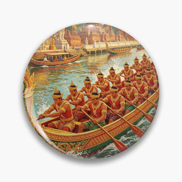 Item preview, Majestic Thai Royal Barge Procession designed and sold by AwakenFah.