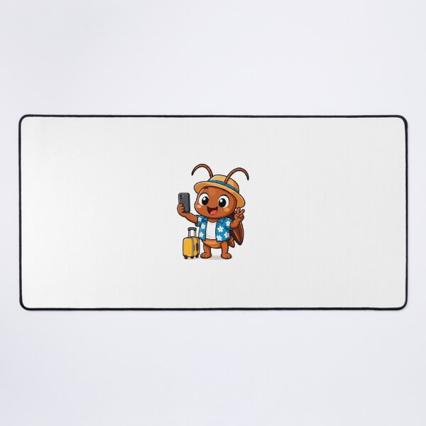 Item preview, Cute Traveling Ant Selfie Cartoon designed and sold by Krincydigitalart.