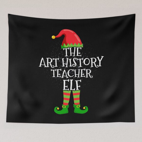 Item preview, Art History Teacher Elf Family Matching Christmas Group designed and sold by CosmoKitsch.