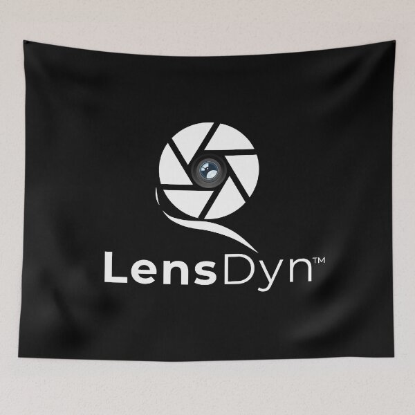 Item preview, LensDyn Photography Aperture Camera Shutter Logo designed and sold by LensDyn™.