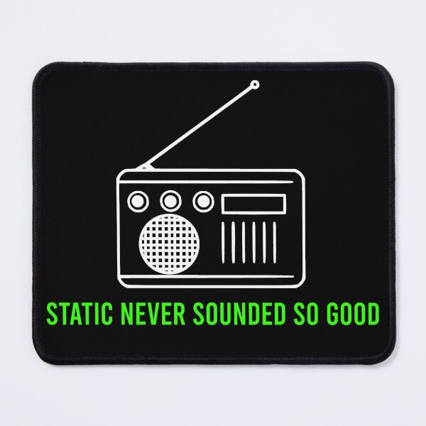 Item preview, Retro Radio Static Never Sounded So Good Black designed and sold by Graphroad.
