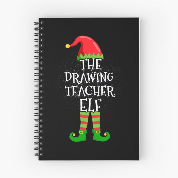 Item preview, Drawing Teacher Elf Family Matching Christmas Group designed and sold by CosmoKitsch.