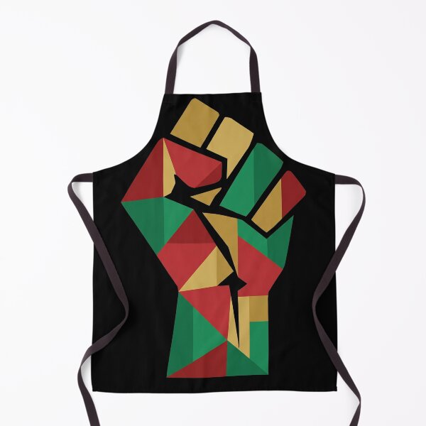 Item preview, Geometric Pan African Raised Fist Juneteenth designed and sold by TeNovaStudio.