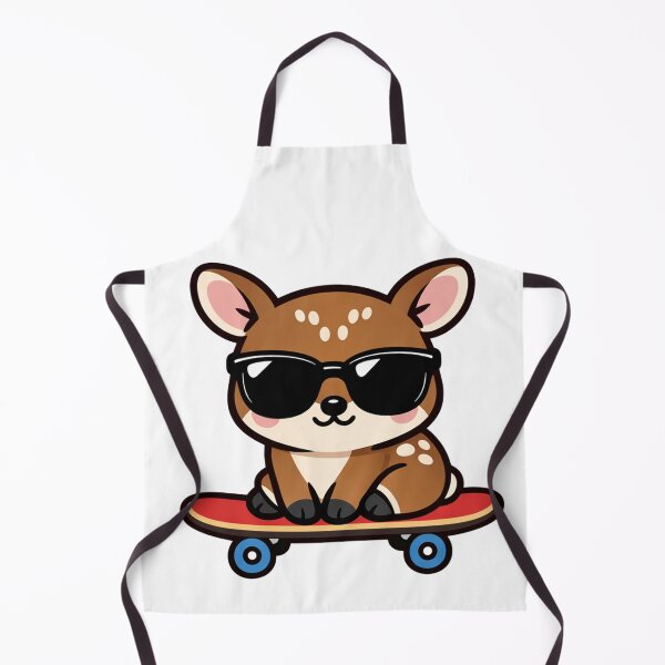 Item preview, Cool Skateboarding Baby Deer with Sunglasses Kawaii Fawn Skater designed and sold by Owcomm.