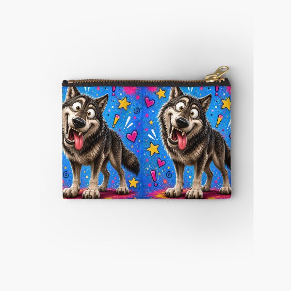Item preview, Goofy Wolf Pop Art Madness designed and sold by Rohan132.