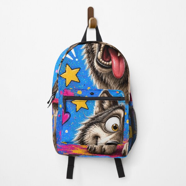 Item preview, Goofy Wolf Pop Art Madness designed and sold by Pure Craft.