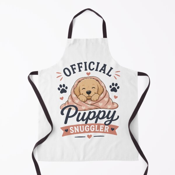 Item preview, Official Puppy Snuggler – Cute Dog Lover T-Shirt | Cozy Puppy Cuddle Design designed and sold by Skama87.