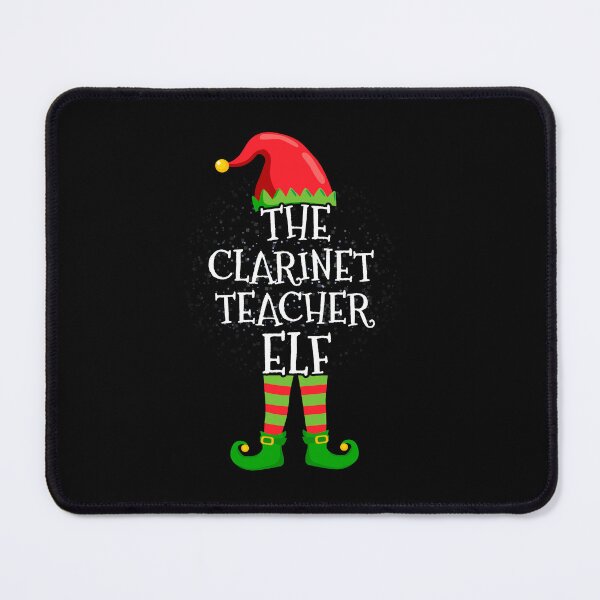 Item preview, Clarinet Teacher Elf Family Matching Christmas Group designed and sold by CosmoKitsch.