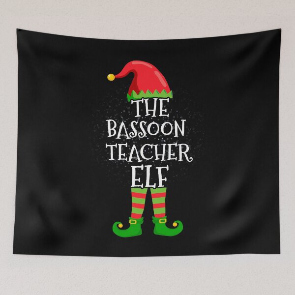 Item preview, Bassoon Teacher Elf Family Matching Christmas Group designed and sold by CosmoKitsch.