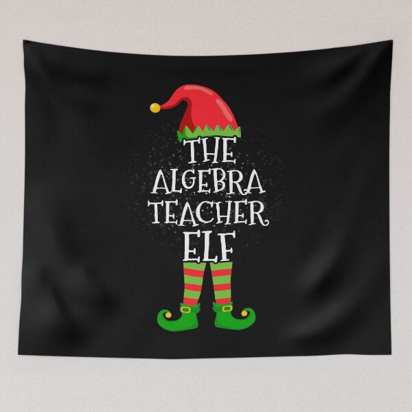 Item preview, Algebra Teacher Elf Family Matching Christmas Group designed and sold by CosmoKitsch.