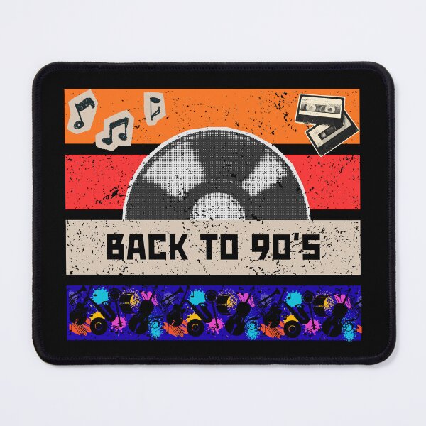 Item preview, Back To 90s Retro Music - Vintage Vinyl Record Art designed and sold by thazinart.