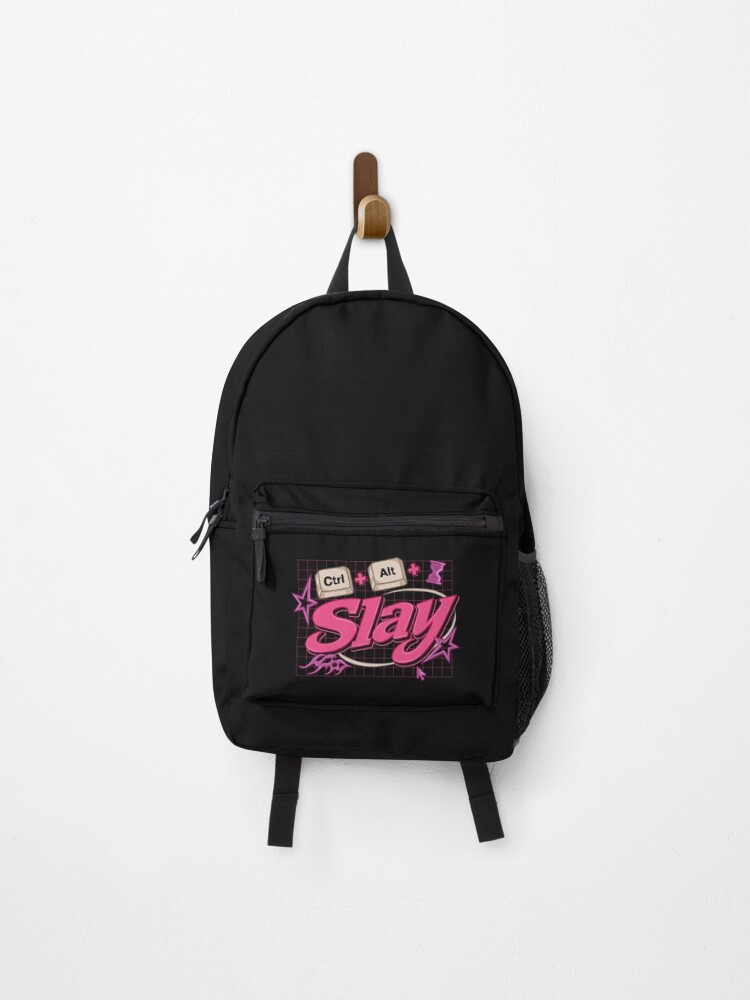 Thumbnail 1 of 3, Backpack, Ctrl + Alt + Slay designed and sold by TheRightNotes.
