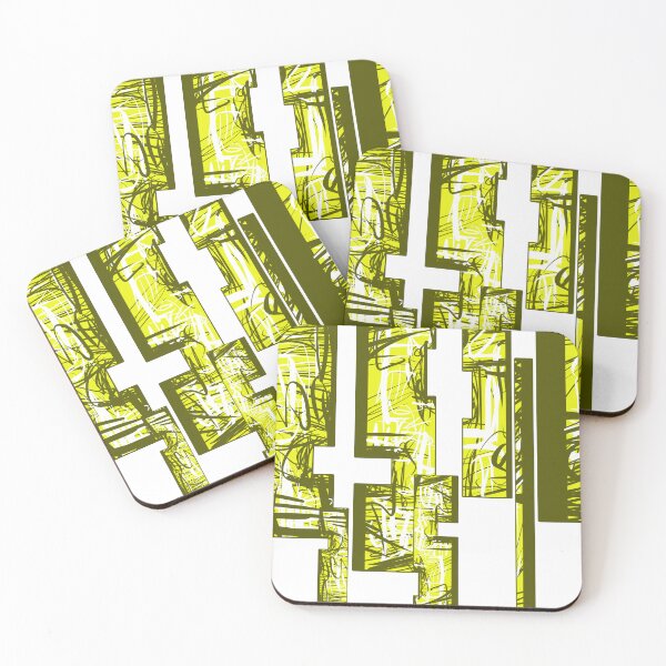 Item preview, Yellow abstract design designed and sold by UdertakerSHOP.