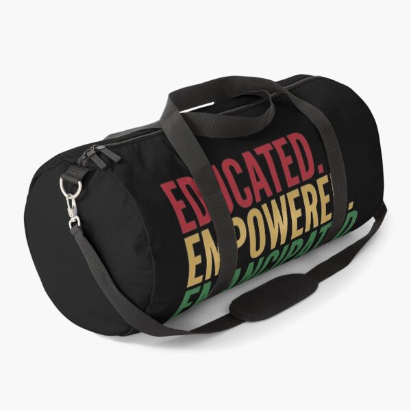Item preview, Educated Empowered Emancipated Typography Juneteenth designed and sold by TeNovaStudio.