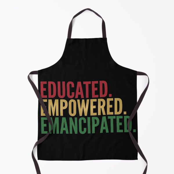 Item preview, Educated Empowered Emancipated Typography Juneteenth designed and sold by TeNovaStudio.