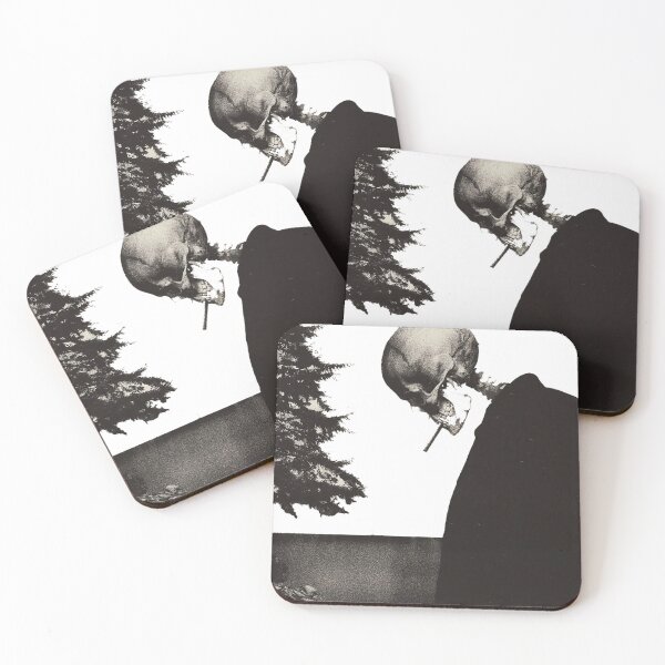 Item preview, esqueleto fumador triste 3 designed and sold by Mystic & Celestial Art.