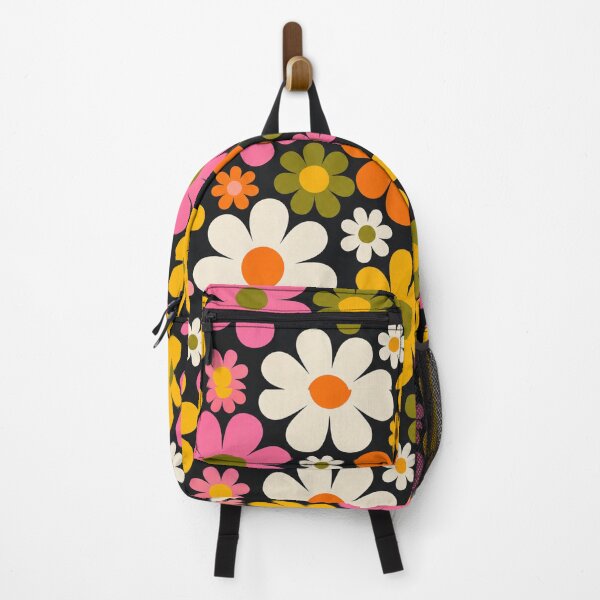 Item preview, Retro Mod Daisy Flat Graphic Seamless Pattern designed and sold by Inkworksbyshery.