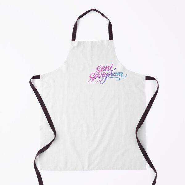 Item preview, Seni Seviyorum Turkish Love Quote Typography T-Shirt designed and sold by EchoPrint Co..