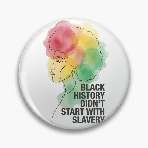Item preview, Black History Line Art Watercolor Afro Juneteenth designed and sold by TeNovaStudio.