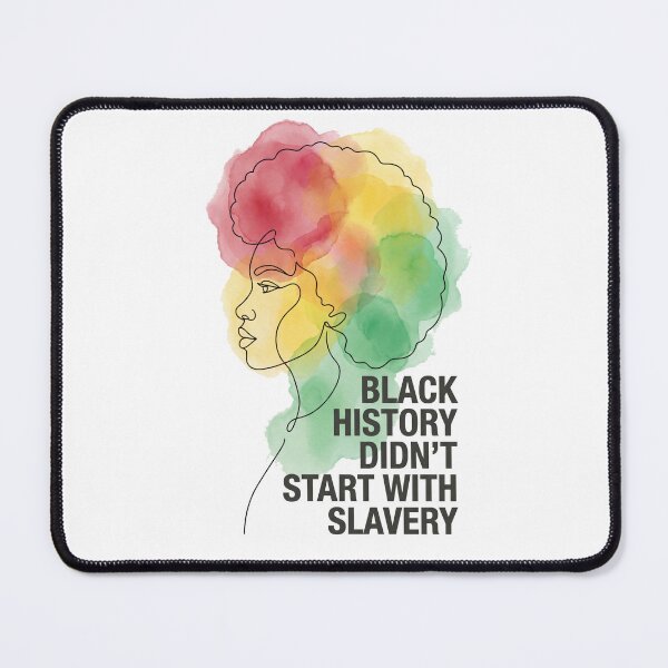 Item preview, Black History Line Art Watercolor Afro Juneteenth designed and sold by TeNovaStudio.