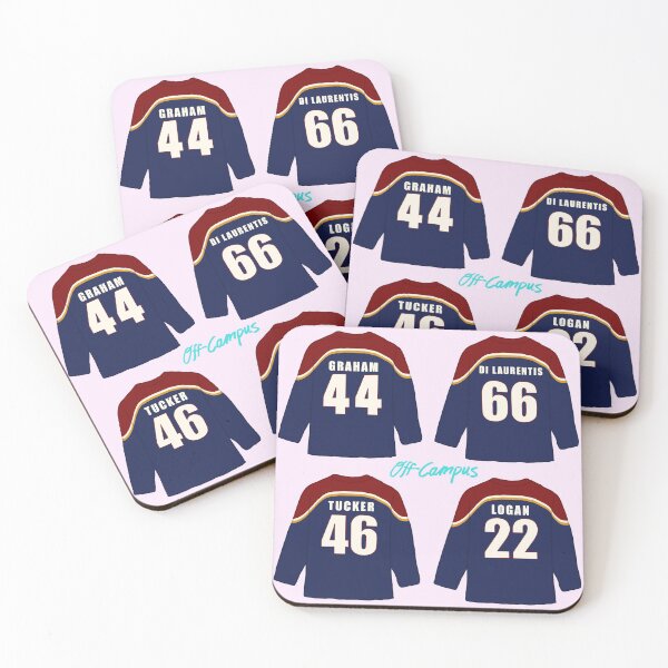 Item preview, Off Campus Series - Graham, Logan, Di Laurentis, Tucker designed and sold by Caitxreads.