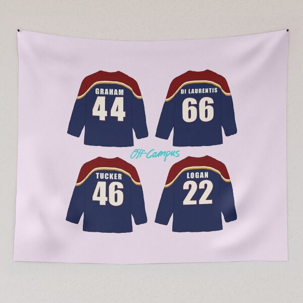 Item preview, Off Campus Series - Graham, Logan, Di Laurentis, Tucker designed and sold by Caitxreads.