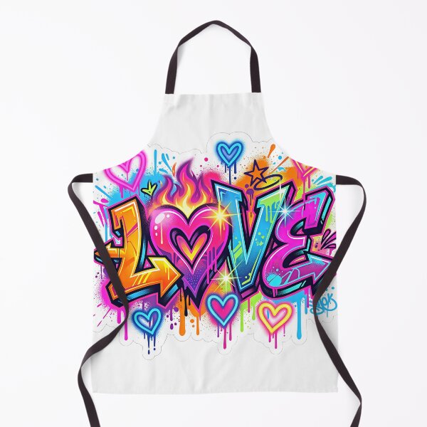 Item preview, Love Graffiti Blast – Street Art Heart 2 designed and sold by RH Design Lab.