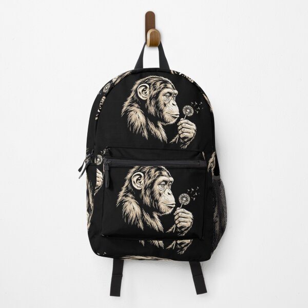 Item preview, Blowing Wishes Funny Bigfoot Blowing Dandelion Vintage Art designed and sold by gear-posters.