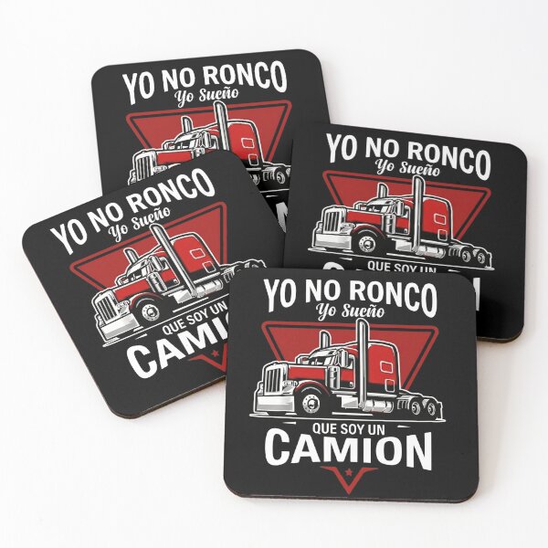 Item preview, Yo No Ronco Yo Sueño Que Soy Un Camion Funny Spanish Trucker Art designed and sold by VGAfanatic.