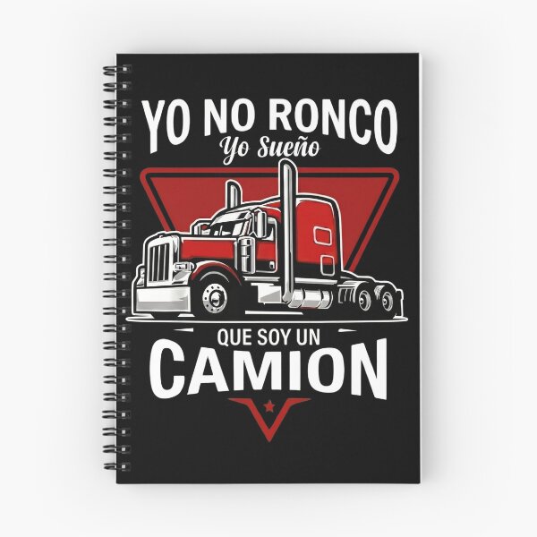 Item preview, Yo No Ronco Yo Sueño Que Soy Un Camion Funny Spanish Trucker Art designed and sold by VGAfanatic.
