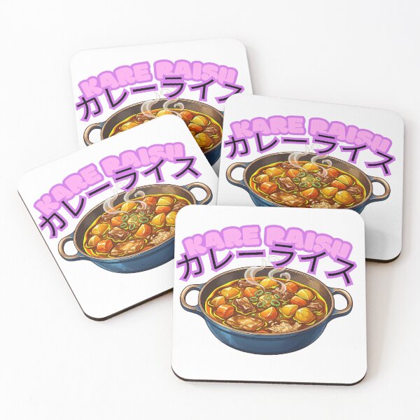 Item preview, Japanese Curry Rice (Kare Raisu) Anime Food designed and sold by Shirt-Otakus.