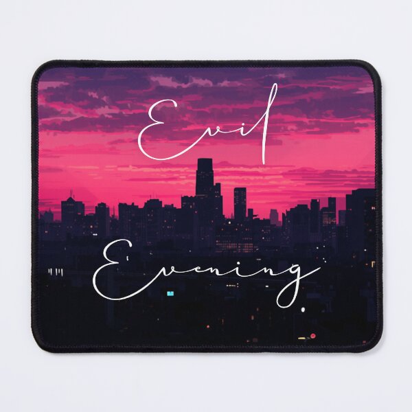 Item preview, Evil Evening Synthwave Lo Fi City Pop Sunset Streetwear designed and sold by Ctrl+Z Enthusiast.