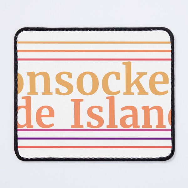 Item preview, Woonsocket Rhode Island City Marked On Map designed and sold by TheIconSmith.