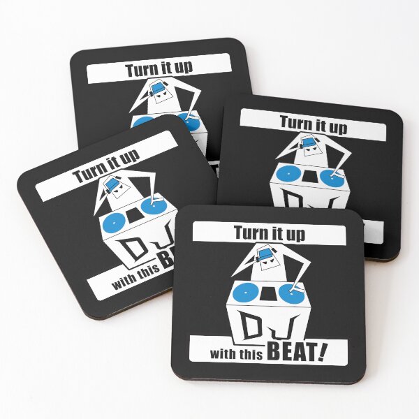 Item preview, DJ — Drop the Beat(WHITE) designed and sold by R-T-Gracie.