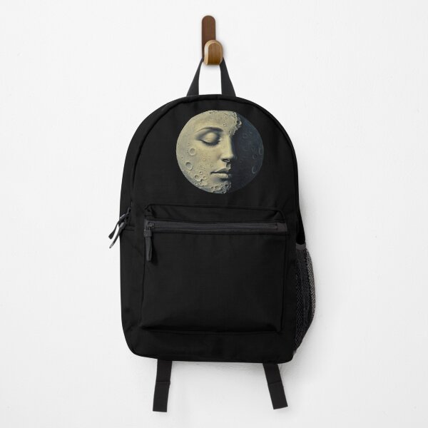 Item preview, Moon With Human Face Retro Celestial Art Design designed and sold by WordPlayStudio.