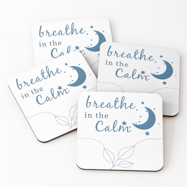 Item preview, Breathe in the Calm Moon & Stars designed and sold by Ned_Studio.