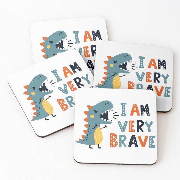 Item preview, Dino  Brave designed and sold by Snurly.
